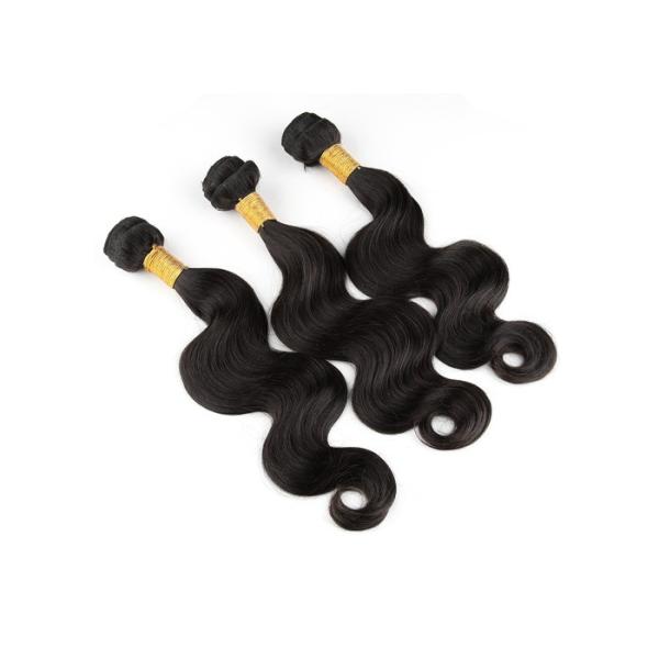 Black Virgin Brazilian Remy Human Hair Body Wave 10 inch - 30 inch