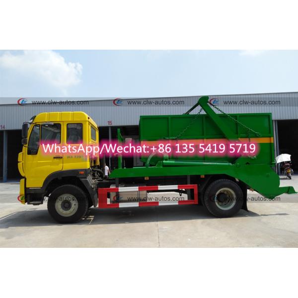 Мусоровоз контейнера затяжелителя скипа Sinotruck HOMAN 4X2 220HP 8cbm