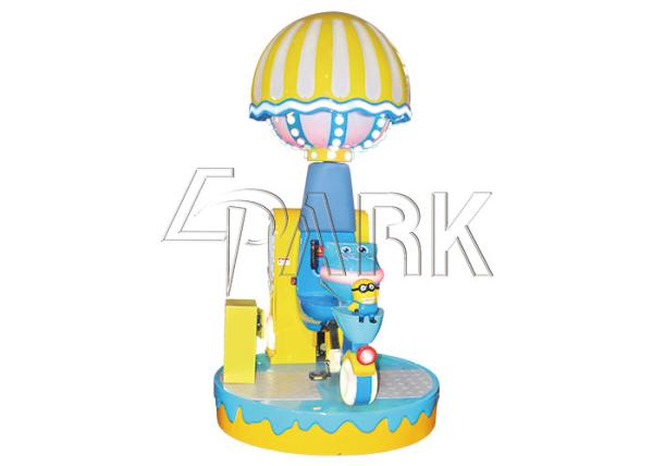 Kids Racing Video Game Machine Happy Sports Real Bicycle Rotation Carousel Platform