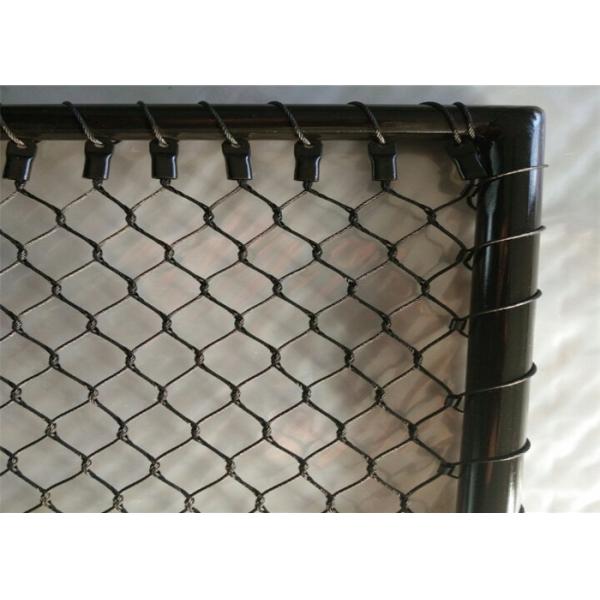 High Strength Stainless Steel Woven Mesh , SS 304 / 316 Woven Wire Mesh Fencing