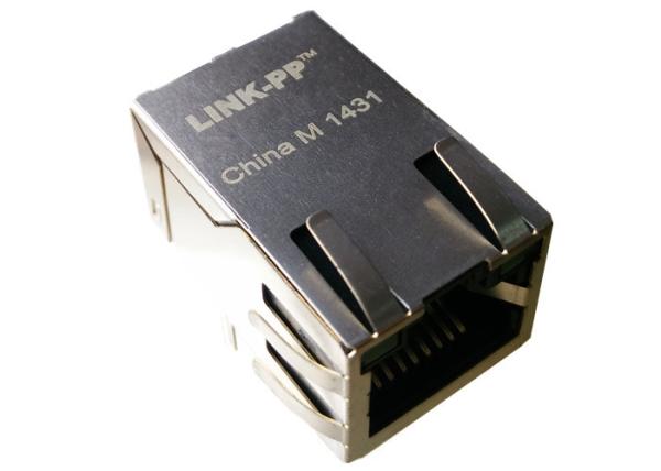 08B0-1X1T-03 Magnetic RJ45 Jack with integrated 10/100Mbps Lan Rj45 Female port