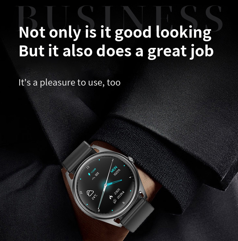 Кровяное давление Smartwatch ECG андроида касания 4G интерфейса 1.3inch UI полное