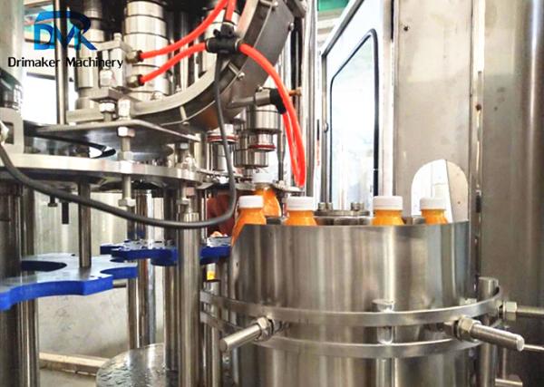 Customized Juice Bottling Machine Accurate Hot Liquid Filling Machine