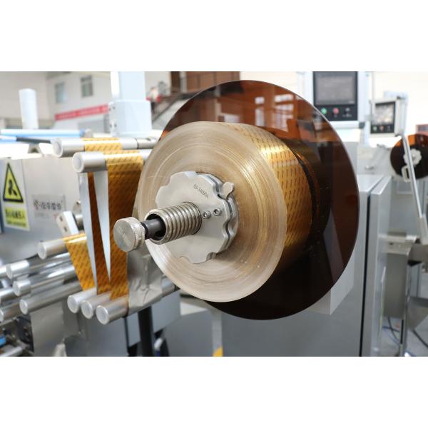 Effervescent Tablets Aluminum Foil Wrapping Machine with Horizontal Automatic Packing