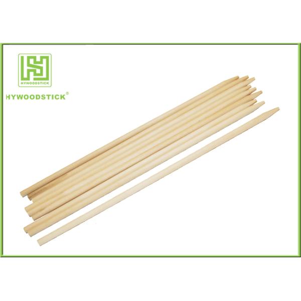 Two Points Natural Wood Sticks Wooden Dowels For Crafts With Chamfer Angles