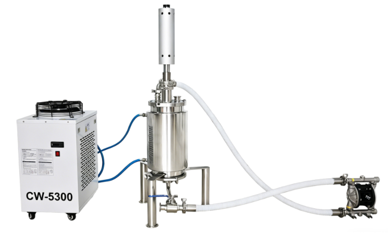 Hot Selling Factory Supply Ultrasonic Mushroom Extraction System with Chiller