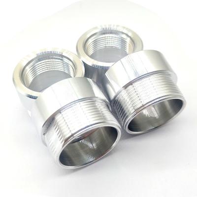CNC Machined Aluminum Threaded Adjustment Ring Precision 39×29mm ISO9001 Standards