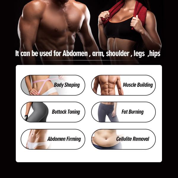 Electromagnetic Wave Energy Muscle Sculpting Machine Strengthening Burn Fat