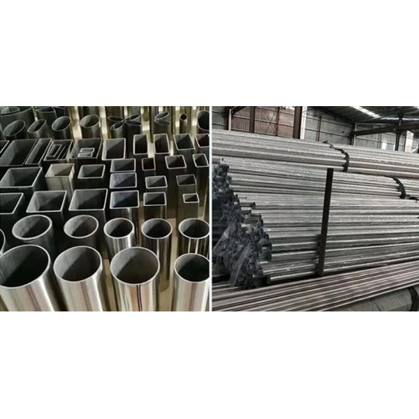 Polish Seamless Welded Stainless Steel Pipe Tube AISI 316 316ti 410 430 2b Surface