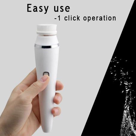 Eco Friendly Rechargeable Facial Cleansing Brush 330 G 6000 Rpm Pulse
