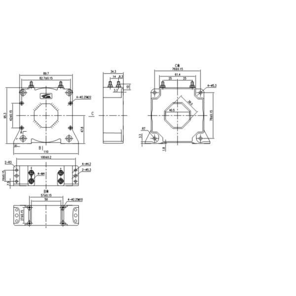 Equilibrio magnético Hall Current Transducer de GB/T 25119