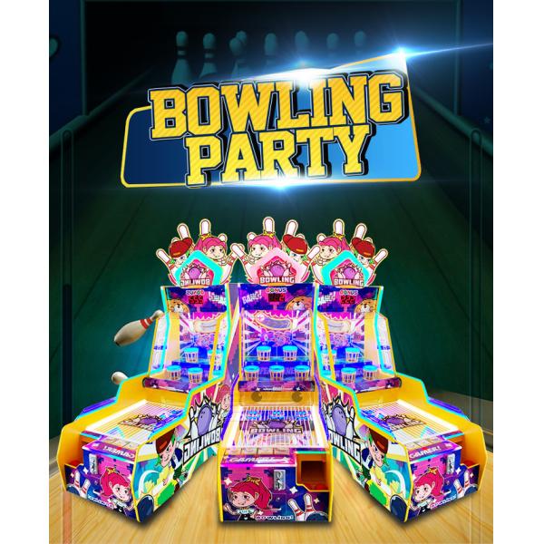 Indoor Mini Bowling Slam Dunk Single Player Coin Operated Redemption Game