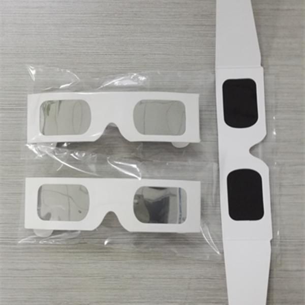 Mylar Silver Film Solar Eclipse Glasses Meet Iso 12312-2 2015 Standard