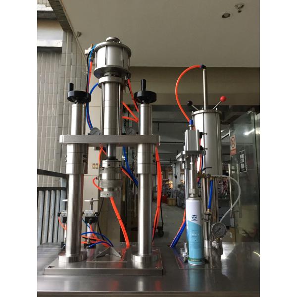 150KG Oxygen Cylinder Filling Machine Aerosol Can Butane Co2 Gas Filling Line