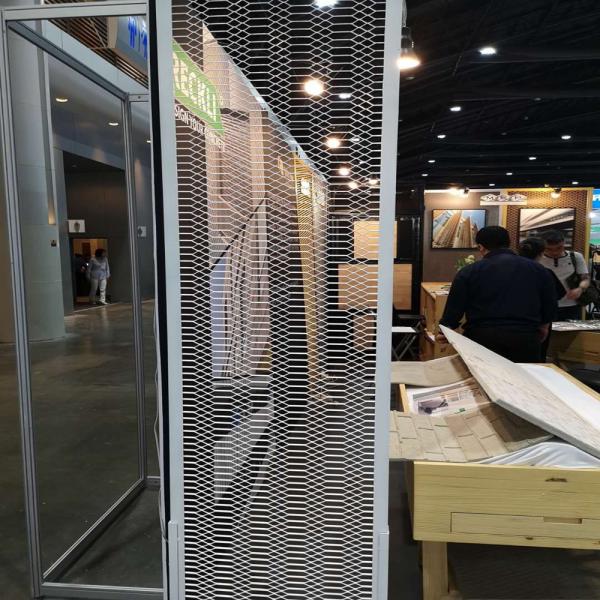 4feet *8feet Hot Dip Galvanized Carbon Steel Expanded Metal Decorative Gothic Mesh