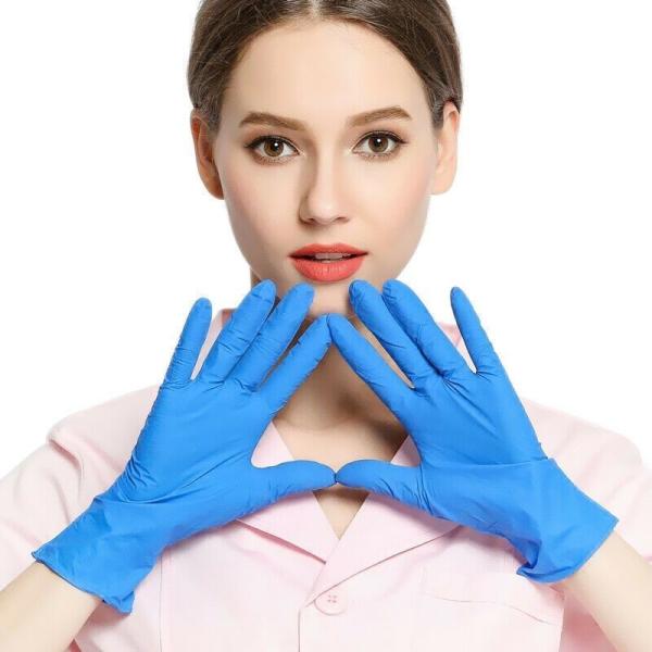 Multipurpose Nitrile Gloves with Material and Powdered Design Offer