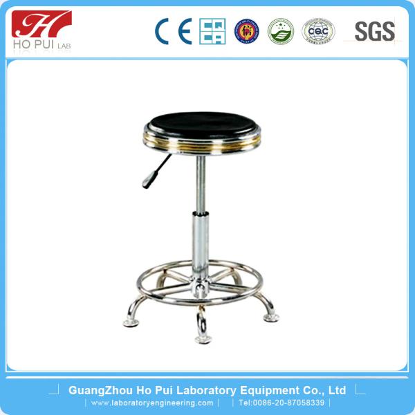PU Leather Surface Lab Stool Chair 50 - 60 mm Height High Adjustable