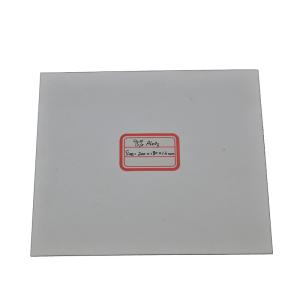 High Purity Insulating Thin 99% Alumina Ceramic Disc High Temperature Resistance