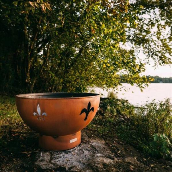 Antiwear  Corten Steel Charcoal Outdoor Fire Pit 2mm 3mm 4mm 6mm Thickness