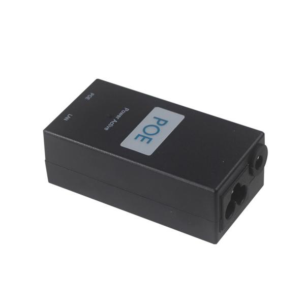 12V 24V 48V IPカメラ用の受動POEインジェクター 10/100/1000Mbps