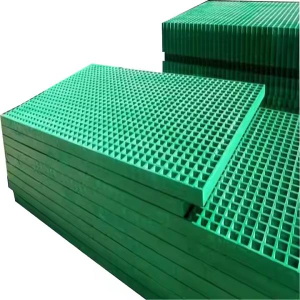 Panneaux de grille en fibre de verre de qualité Q235 Q345 à faible entretien polyvalent