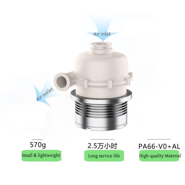 OWB7095-24V 23kPa Small Turbo Air Fan 24VDC Brushless Blower For Air Cushion Machine