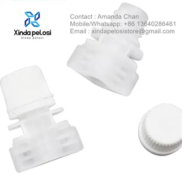 preço de fábrica China Fabricante Bocal de parafuso de plástico com tampa para saco de bebidas à venda