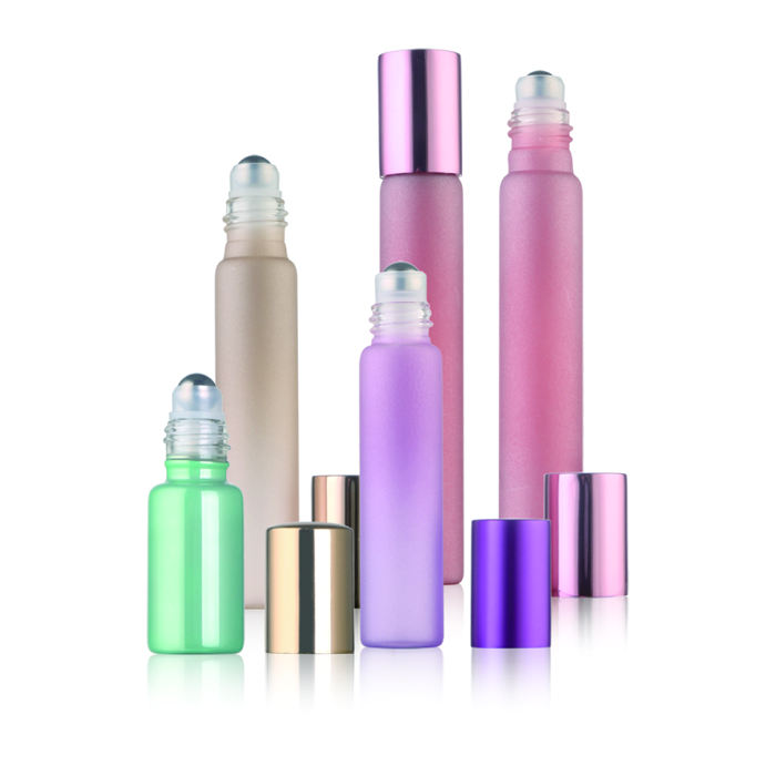 Косметический крен масла духов на стеклянной бутылке с шариком ролика 4ml 6ml 10ml 15ml