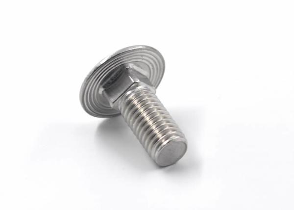 Petrochemical Facilities Stainless Steel Carriage Bolts DIN603 Big Fastening Force