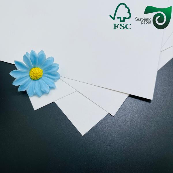 FSC 120g 150g Printable Food Grade White MG Kraft Paper Rolls For Bag Making Widths