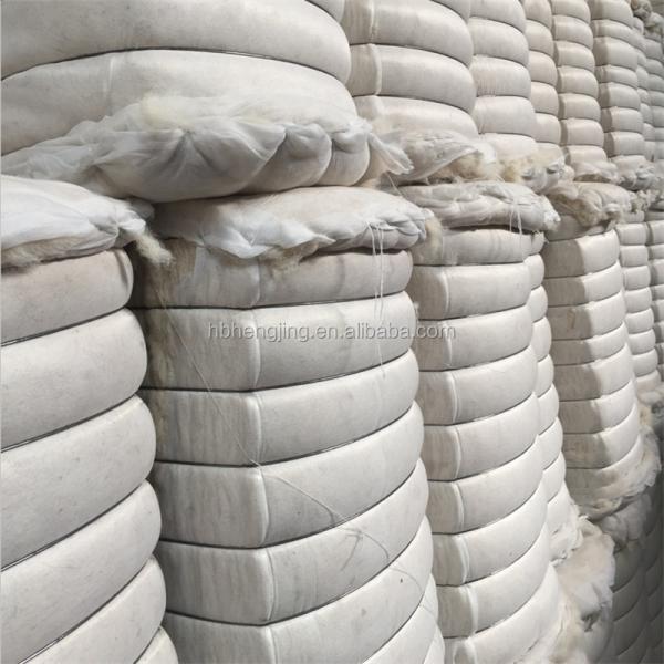Factory Scoured Natural White Sheep Wool