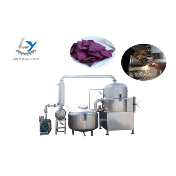 Easy Instal Continuous Vacuum Frying Machine With Automatic Temperature Control