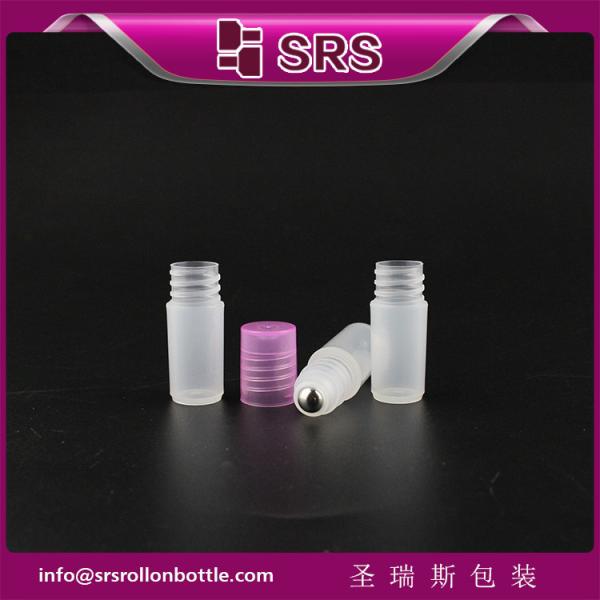 Colorful RPP 3ml Mini Roll On Bottle With Customizable Shades