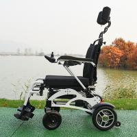 Fauteuil roulant électrique pliable léger de moteur de brosse avec le pneu rigide d'unité centrale