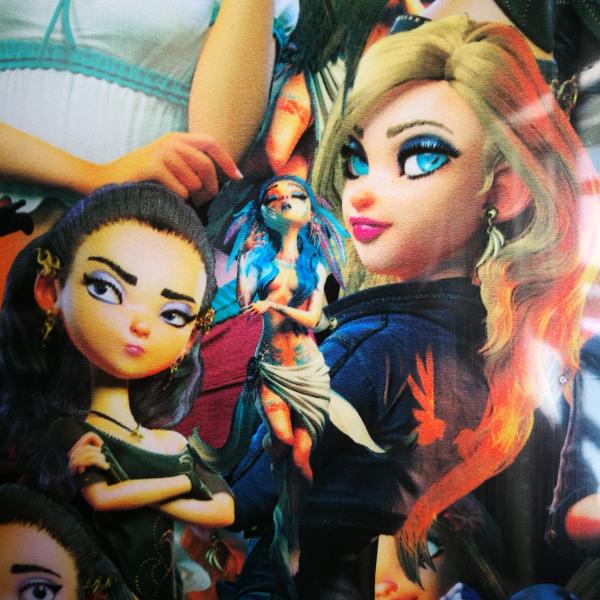 INK025 Cartoon Pattern Hydrographic Film Water Transfer Printing