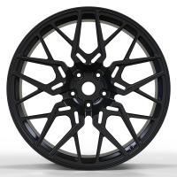 SSWS1032 1-PC 6061-T6 balayent les jantes forgées d'alliage annotent 5x112 noir 20inch