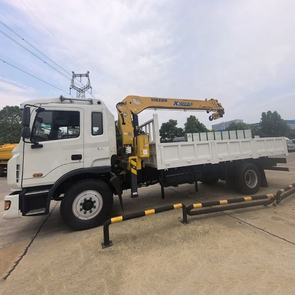 5 Ton 3 Section 4 Section Straight Boom SQS125 Mobile Pickup Truck Mounted Crane
