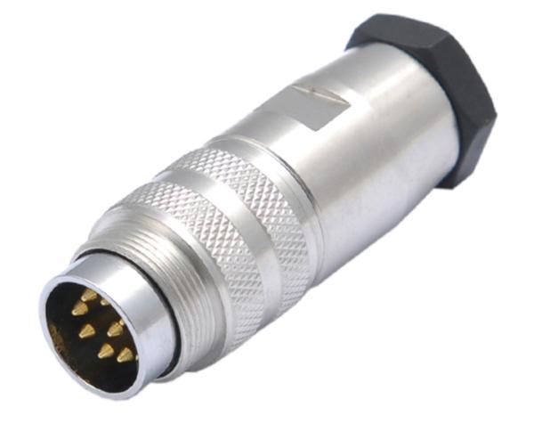 IP68 socket male female flange panel mount solder type m16 5pin AISG connector