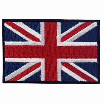School Custom Embroidered Sew On Badges For Kids , Iron On Fabric Badges