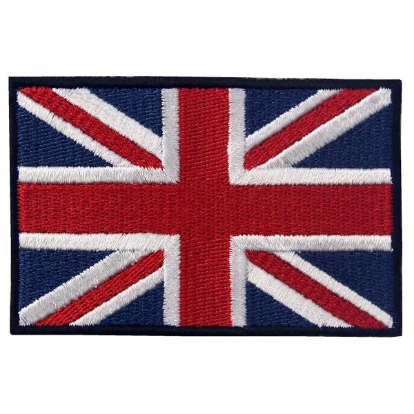 School Custom Embroidered Sew On Badges For Kids , Iron On Fabric Badges