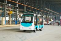 Autobus touristique électrique à toit ouvert de 14 places avec couleur et logo personnalisables OEM et ODM