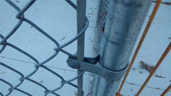 chain link temporary construction fence panels 6FT X 10F Mesh 2 3/8  x 2 3/8 ( 60mm x 60mm ) x 12 gauge wire