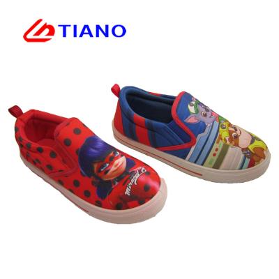 Round Toe Size 30-35 Printed Classic Canvas Shoes