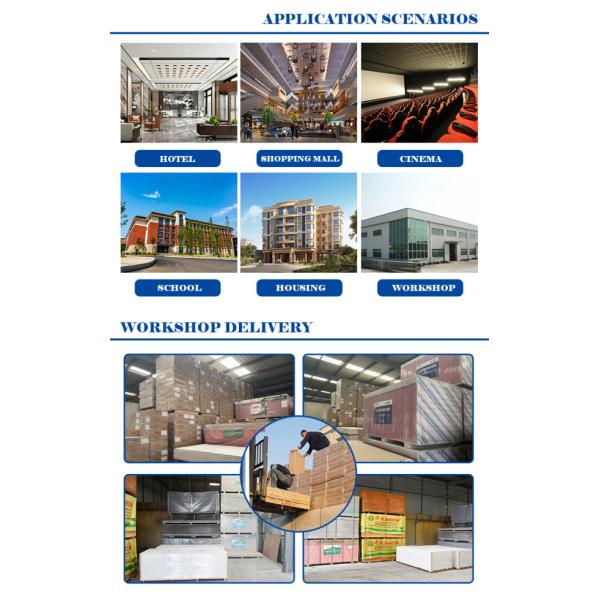 Заказ 12 мм огнестойкая гипсовая доска для панелей на сухих стенах в розовом цвете