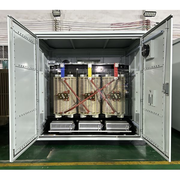 R-Class 220℃ Insulation 2500Kva Dry Type VPI Transformer 6900V To 480V  Vacuum Pressure Impregnated Transformer