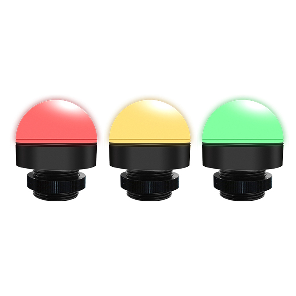 ONN-M4B-30 Tri Color DC24V LED Signal Tower Light 30mm Diameter For CNC Machine