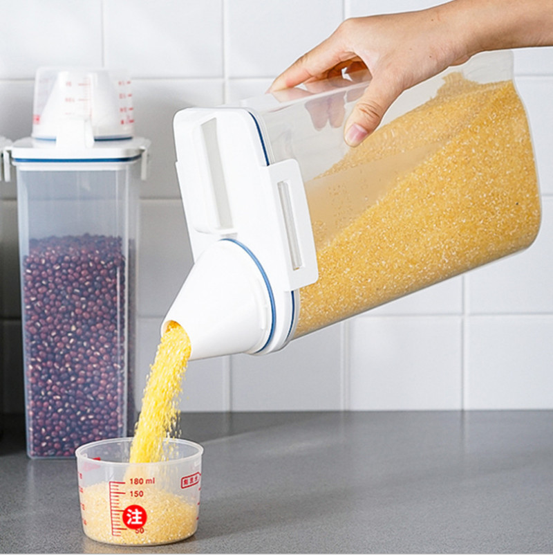 Герметичный контейнер для риса 3 кг Bpa Free Dispenser Keepers