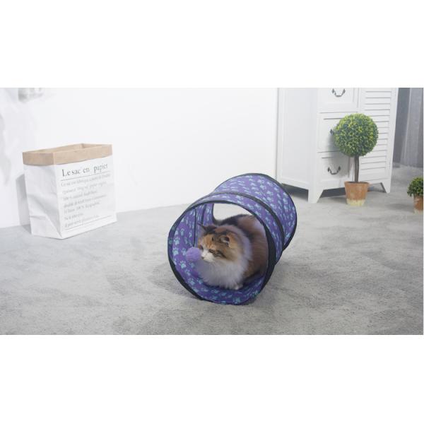 Washable складный тоннель игры кота 2 отверстий
