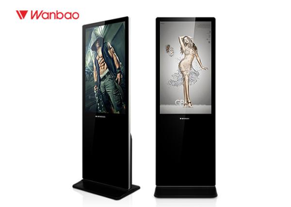 Android Floor Standing LCD Advertising Player 43 50 55 65 Optional