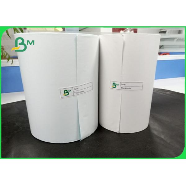 80gsm / 90um Waterproof Oil Proof PVC Resistant Thermal Sticker Paper For Labal
